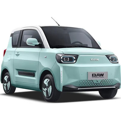 قیمت خوب 120 کیلومتر الکتریکی خالص Beiqi Baw Yuanbao Pony 4 صندلی مینی EV برای بزرگسالان وسایل نقلیه انرژی هوشمند RHD اتومبیل الکتریکی چرخ پایه 2050 آنلاین