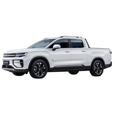 قیمت خوب رادار چینی برند جیلی rd6 ev pick up ماشین سفید ev ذخیره سازی بزرگ 5 صندلی 400km برد رادار rd6 الکترو خودرو انرژی جدید آنلاین