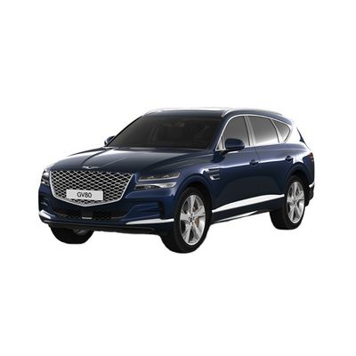 قیمت خوب Hunday Hyun-dai Genesis GV80 اتومبیل الکتریکی NEDC 625km LED سدان چرم سفارشی شده توربو تاریک ACC ساخته شده خودرو انرژی آنلاین