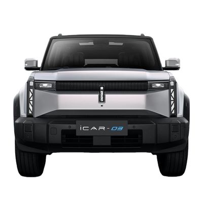 قیمت خوب خودروهای انرژی Chery ICAR 03 خودروهای الکتریکی خالص 135KW حداکثر قدرت 184Ps موتور برای ماجراجویی بزرگسالان آنلاین