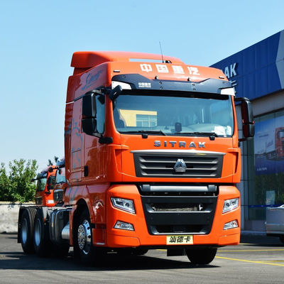 قیمت خوب شماره شیفت جلو 12 2024 0km استفاده شده Sinotruk Howo 4x2 6x4 تراکتور کامیون Sitrak G7 C7H تراکتور کامیون Howo T7 A7 CNG LNG آنلاین