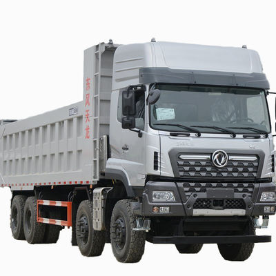 قیمت خوب کامیون های 8x4 آمپر 8.2m آمپر 560hp آمپر از موتور دونگفنگ ظرفیت 8L کنترل هوا آنلاین