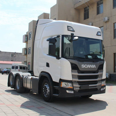 قیمت خوب 2023 اسکانیا تراکتور هید کامیون G450 450HP G500 500HP 6X4 6*4 برای صادرات بخش بازار حمل و نقل لجستیک آنلاین