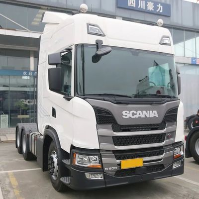 قیمت خوب 6*4 کامیون CNG Scania G440 تراکتور کامیون 0km استفاده شده Scania کامیون حالت خوب 2023 با سیستم کنترل ثبات الکترونیکی آنلاین