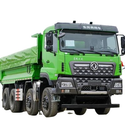 قیمت خوب ماشین تجاری دونگفنگ KC 420hp 560hp 8X4 6x4 8.2m کامپری با ظرفیت 2 مسافر و کنترل سرعت آنلاین