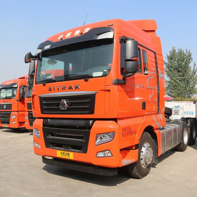 قیمت خوب موتور کامینز 2024 Sitrak G7 کامیون سنگین 6 * 4 راننده چپ دست 6x4 یورو V 430HP 0km استفاده شده تراکتور کامیون برای عملکرد آنلاین