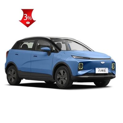 قیمت خوب 2023 جیلی ژئومتری E 401KM 4 صندلی انرژی وسایل نقلیه الکتریکی خودرو بزرگسالان SUV فشرده با باتری لیتیوم آهن فسفات آنلاین