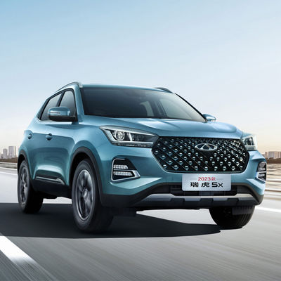 قیمت خوب ماشین بنزین کوچک SUV Chery TIGGO 5X 2020 سیستم سرگرمی اتومبیل الکتریکی MT با تنظیم دستی صندلی راننده آنلاین