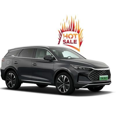 قیمت خوب 2023 BYD Tang Ton DM-p PHEV قرمز-سیاه 7 نفره با 215 کیلومتر از خودروهای الکتریکی آنلاین