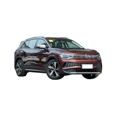 قیمت خوب خودرو الکتریکی کوچک Vw ID6 2023 EV RHD با SUV الکتریکی 7 نفره و باتری لیتیوم در فضای سفید آنلاین