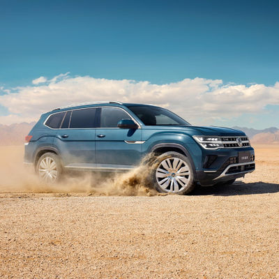 قیمت خوب 2023 فولکس واگن ترامونت پمپ سوخت اتومبیل پرفروش ترین SUV استفاده شده با TPMS حداکثر قدرت 100-150PS موتور بنزین و چراغ های LED آنلاین